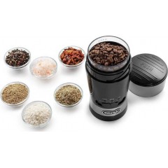 Delonghi KG210 Ηλεκτρικός Μύλος Καφέ 170W με Χωρητικότητα 90gr και 3 Επίπεδα Άλεσης Μαύρος Delonghi KG210 Ηλεκτρικός Μύλος Καφέ 170W με Χωρητικότητα 90gr και 3 Επίπεδα Άλεσης Μαύρος